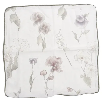 Housse de coussin (Beige, Vert, Marron) de H&M Home Coton, Lin