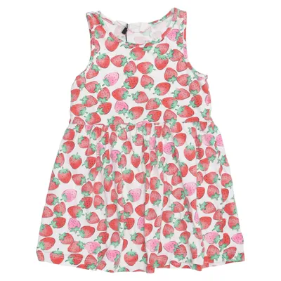 Kjole (Beige, Flerfarvet) fra H&M Kids Bomuld