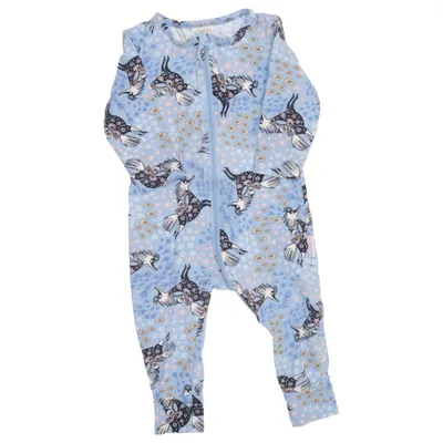 Sparkdräkt (Blå, Flerfärgad) från Moomin by Martinex Elastan, Ekologisk bomull