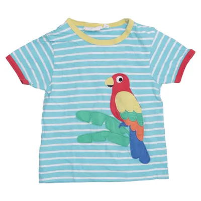 T-shirt (Blauw, Wit, Meerkleurig) van Toby Tiger