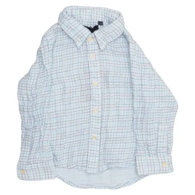 Shirt (Blauw, Meerkleurig) van Velour Organisch katoen