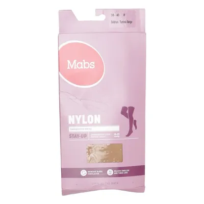 Kompressionsstrumpor (Lila, Brun) från Mabs Elastan, Polyamid