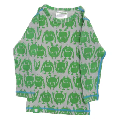 Underställströja (Grön, Grå, Blå, Flerfärgad) från Vossatassar Bomull, Nylon, Ull