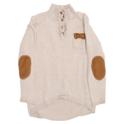 Tröja (Beige) från Knitwear Bomull, Elastan