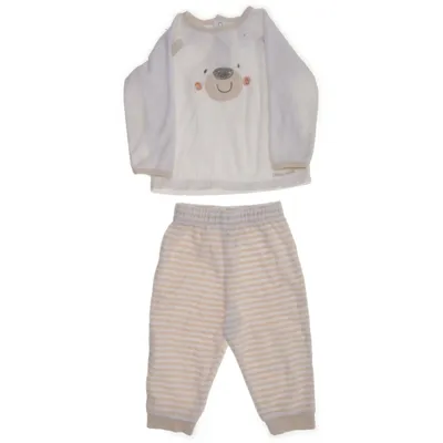 Pyjama (Wit, Beige) van Baby Club by C&A Katoen