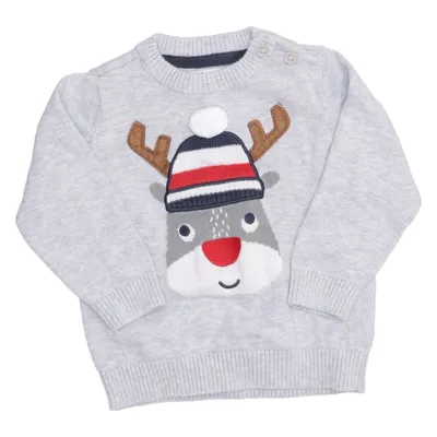 Christmas sweater (Gray) from Baby Club Cotton
