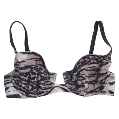 Bikini top (Bruin, Zwart) van Wolf & Whistle Polyamide, Polyester