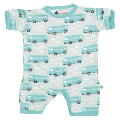 Sparkdräkt (Grön, Blå, Flerfärgad) från Sture & Lisa Ekologisk bomull