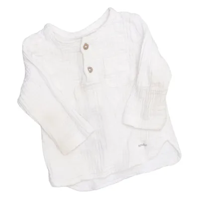 Henley T-shirt (Beige) fra Newbie by KappAhl Bomuld