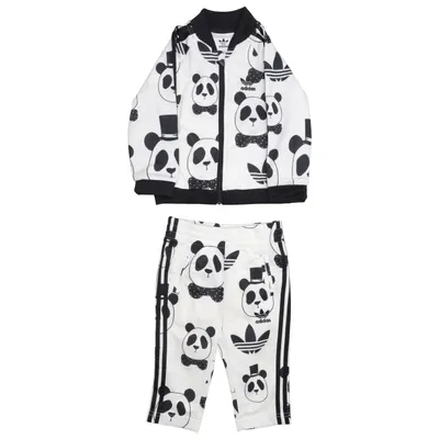 Träningsställ (Panda) från Adidas Mini Rodini Återvunnen polyester