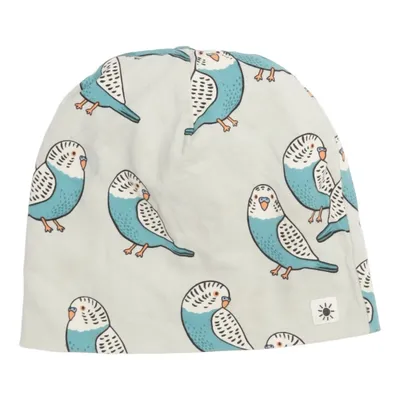 Beaniemössa (Blå, Flerfärgad) från Lindex Baby Bomull, Elastan