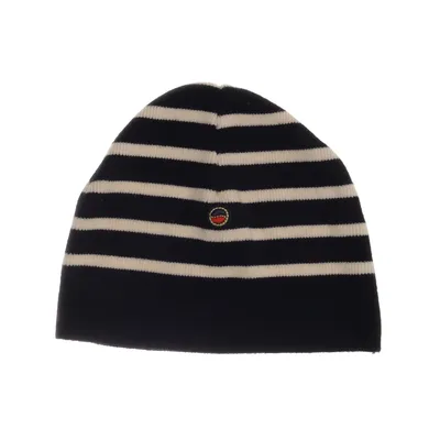 Beanie (Black, White) from Busnel Merino wool