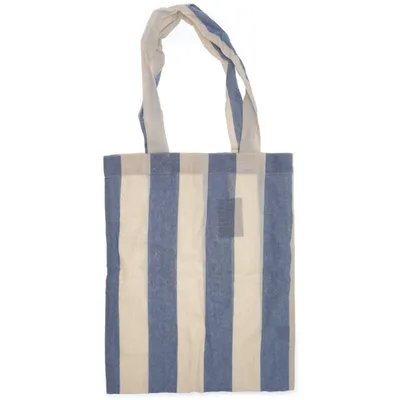 Canvas tas (Blauw, Beige) van Ellos Home