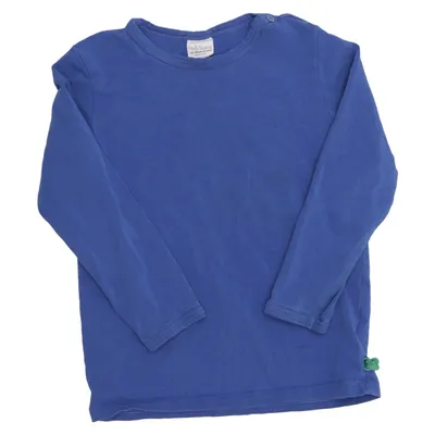 T-shirt à manches longues (Bleu) de Fred's World by Green Cotton Coton, Élasthane