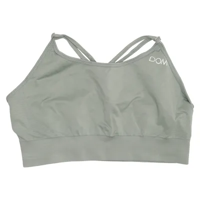 Sport-BH (Grå) från Drop of Mindfulness Elastan, Polyamid