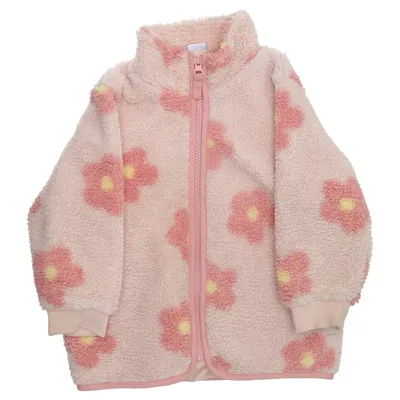 Fleecejacka (Rosa, Gul) från Lindex Kids Polyester