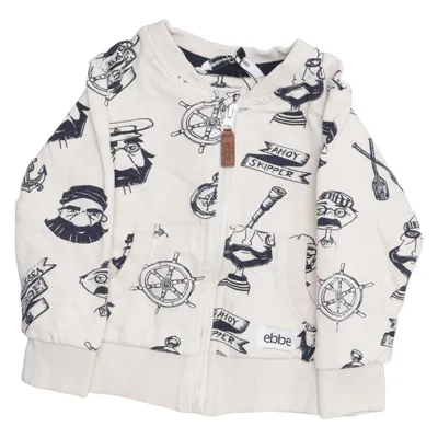 Kofta (Beige, Blå) från Ebbe Skinnimitation, Ekologisk bomull, Återvunnen polyester