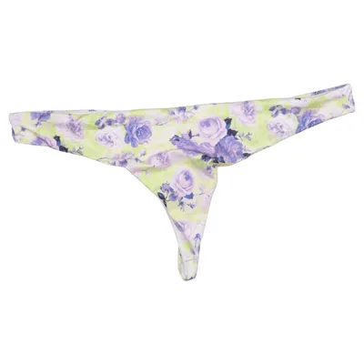 Bikiniunderdel (Gul, Lilla, Grøn) fra ASOS Swim Elastan, Polyester