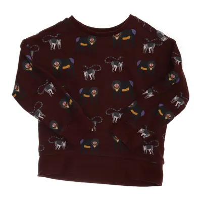 Sweatshirt (Red, Multicolored) from D.M.D by Denim Day Cotton, Elastane