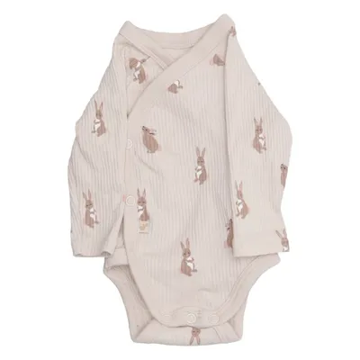 Romper (Beige) van Rikiki Katoen, Elastaan
