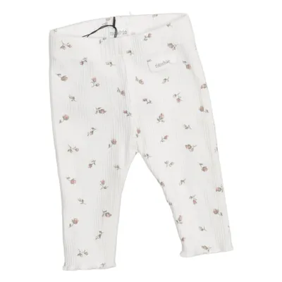 Leggings (Wit, Meerkleurig) van Newbie by KappAhl Katoen, Elastaan