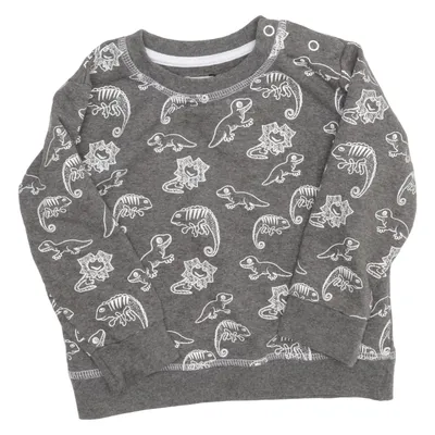 Tröja (Grå, Vit) från Pytteliten Bomull, Polyester