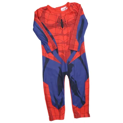 Maskeradkläder (Röd, Blå, Svart) från Marvel Spiderman Polyester
