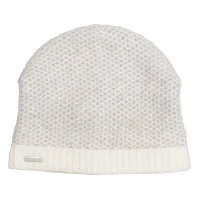 Chapeau (Gris, Beige) de Seeberger Acrylique, Polyamide, Laine