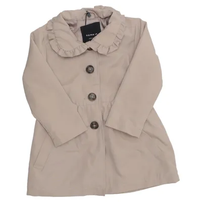 Manteau (Beige) de Outerwear by Name It Coton, Polyester recyclé