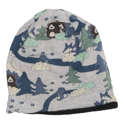 Beanie (Gray, Multicolored) from Geggamoja