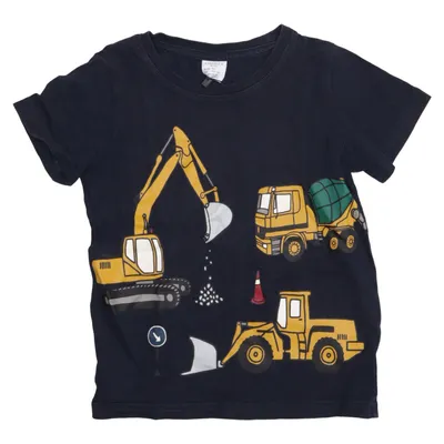 T-shirt (Svart, Flerfärgad) från Lindex Kids Bomull