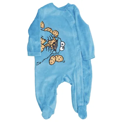 Rompers (Blue, Multicolored) from Sesame Street Cotton, Polyester
