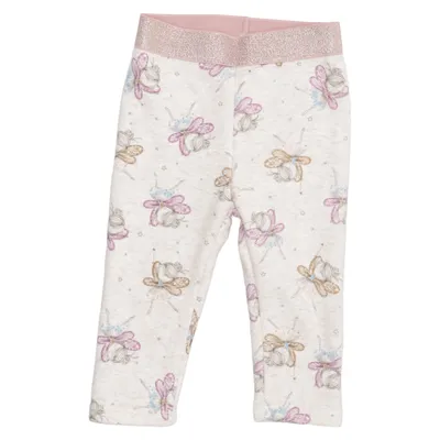 Leggings (Beige, Flerfärgad) från Little One Bomull, Elastan, Polyester