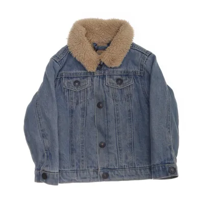 Fodrad jeansjacka (Blå) från Primark Cares Bomull