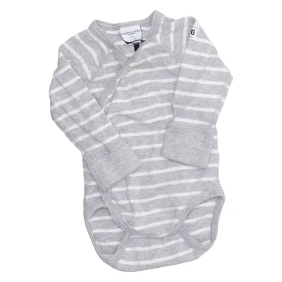 Body (Gray, White) from Polarn O. Pyret Organic cotton