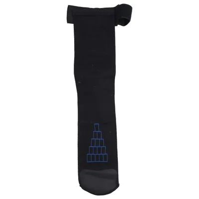 Knee support (Black, Blue) from Mediroyal Elastane, Polyamide, Polyester
