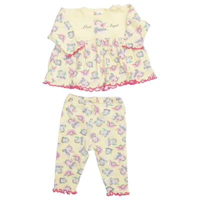 Pyjamas (Gul, Rosa, Flerfärgad) från Baby by Kappahl Bomull