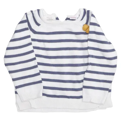 Trui (Blauw, Wit) van Zara Knitwear