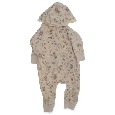 Onesie (Beige, Multicolored) from Newbie by KappAhl Cotton