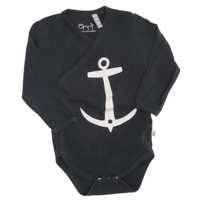 Body (Blå, Vit) från Emma och Malena Bomull, Elastan