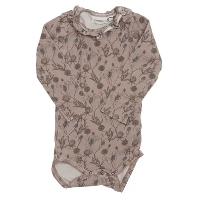 Body (Beige, Flerfarvet) fra Lil'Atelier Elastan, Økologisk bomuld, Tencel