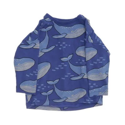 Zwemshirt (Blauw, Meerkleurig) van Lindex Katoen, Elastaan