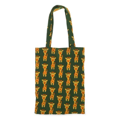 Canvas bag (Green, Multicolored) from Maxomorra Cotton, Elastane