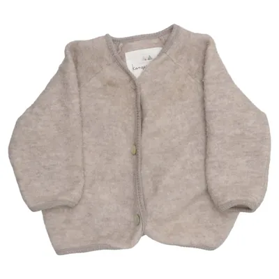 Cardigan (Beige) van Konges Sløjd Merinowol