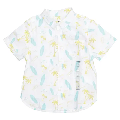 Chemise à manches courtes (Blanc, Multicolore) de Orchestra Coton