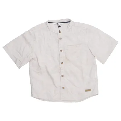Chemise à manches courtes (Beige) de H&M Coton