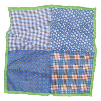 Näsduk (Blå, Flerfärgad) från Brothers Linne