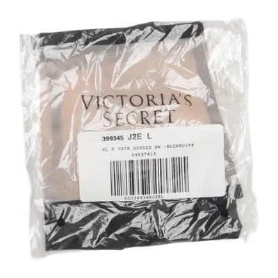 Nylonstrumpbyxor (Svart, Beige) från Victoria's Secret