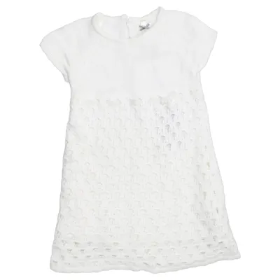 Dress (White) from Mayoral Chic Acrylic, Angora, Polyamide, Viscose
