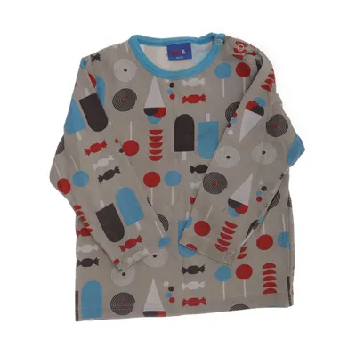 Långärmad t-shirt (Blå, Röd, Flerfärgad) från Me&i Bomull